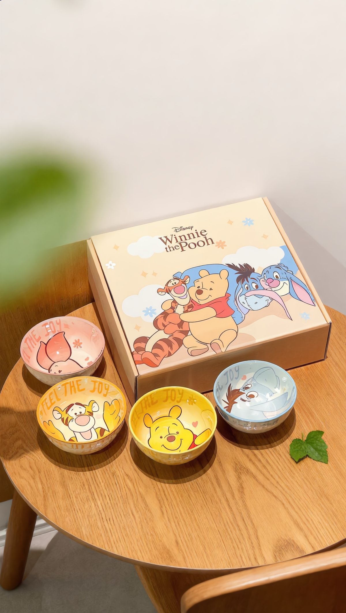 Set de 4 bols Winnie l'Ourson collection Disney – vue d'ensemble