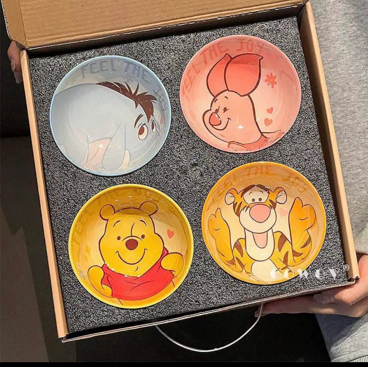 Set 4 bols Winnie l'Ourson Disney en précommande sur Béalia